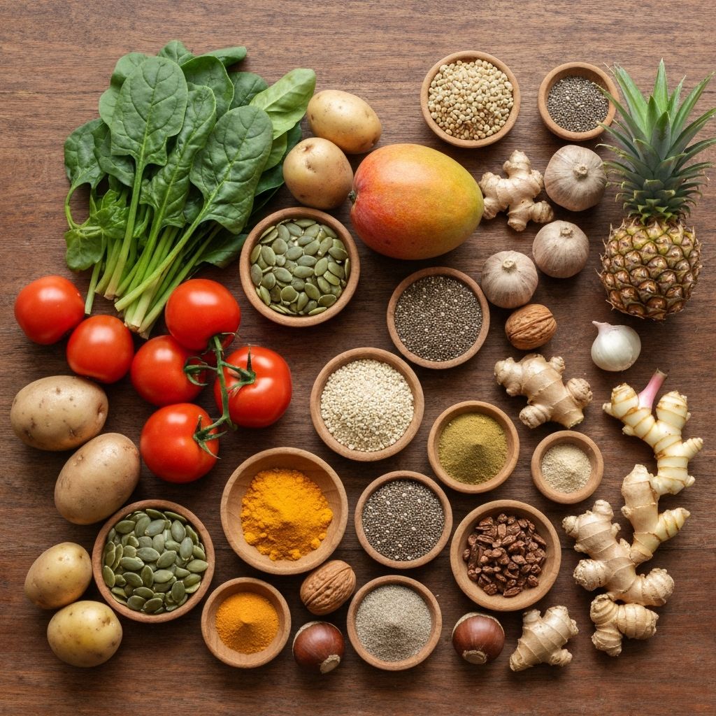 Bahan-bahan alami untuk nutrisi